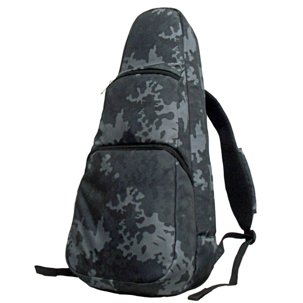 26" Tenor Pattern Print Ukulele Gig Bag Backpack (CAMOUFLAGE DARK GRAY)