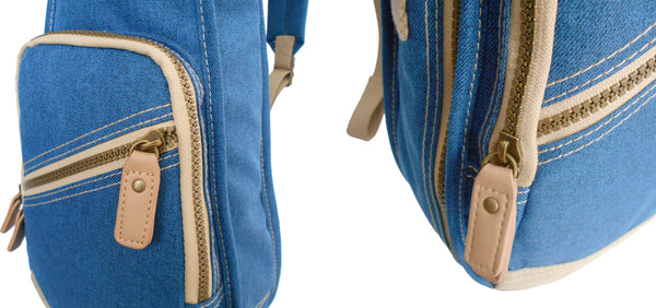 21" Soprano Custom Fit Stylish Polyester Ukulele Gig Bag (BLUE)