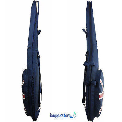 Union Jack Electric Guitar Gig Bag Guitar Case with Adjustable Straps