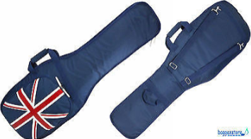 Union Jack Electric Guitar Gig Bag Guitar Case with Adjustable Straps