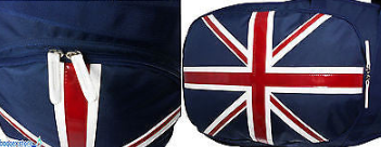 Union Jack Electric Guitar Gig Bag Guitar Case with Adjustable Straps