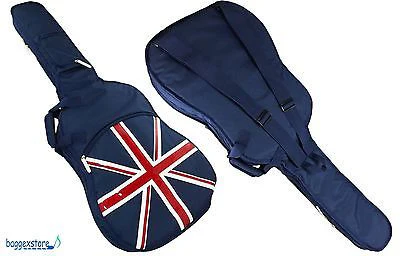 Union Jack Folk Acoustic Guitar Padded Gig Bag