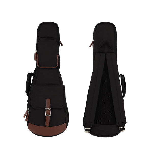 23" Concert Custom Fit 900D Polyester Ukulele Gig Bag (BLACK)