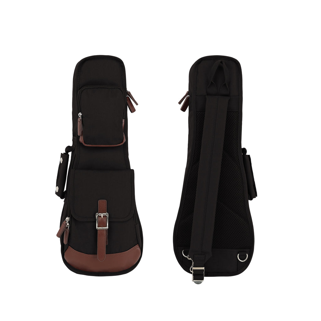 21" Soprano Custom Fit 900D Polyester Ukulele Sling Gig Bag (OLIVE GREEN)