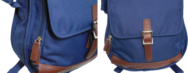 26" Tenor Custom Fit 900D Polyester Ukulele Gig Bag Backpack (NAVY)