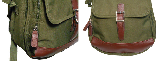26" Tenor Custom Fit 900D Polyester Ukulele Gig Bag Backpack (OLIVE GREEN)