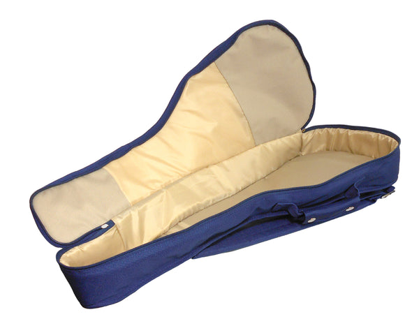 26" Tenor Custom Fit 900D Polyester Ukulele Gig Bag Backpack (NAVY)