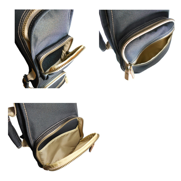21" Soprano Custom Fit Stylish Polyester Ukulele Gig Bag (BLACK)